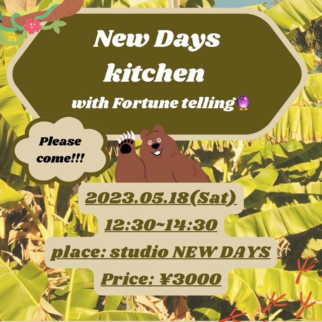 New Days Kitchen with Fortune telling